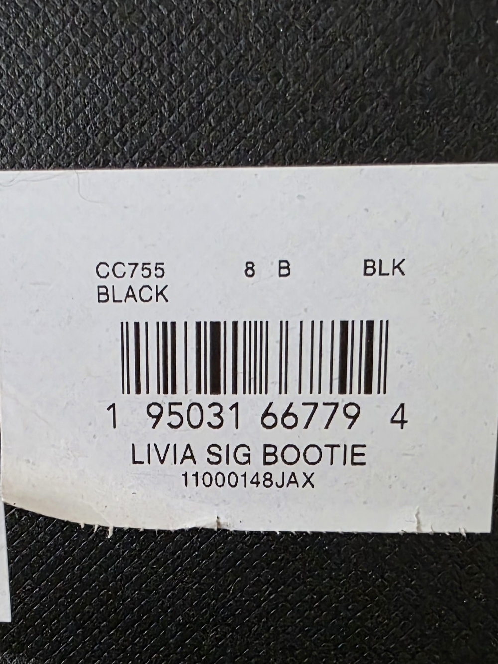 COACH Livia Signature Knit Combat Booties Black Size 8 (With Box) - Picture 13 of 13